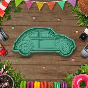 Car - beetle cookie cutter / stamp