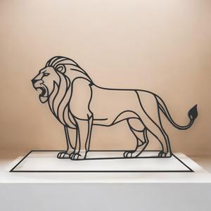 Lion Line Art - Desktop Line Art