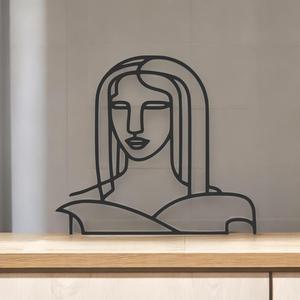 Mona Lisa Line Art - Desktop Line Art