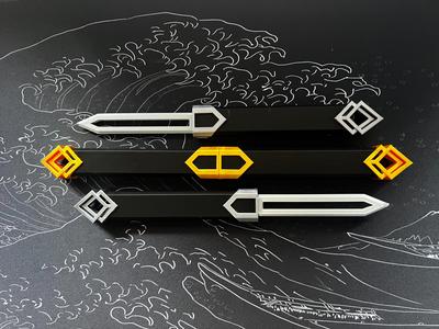 Duel Interlocking Daggers