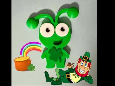 Self Standing Cricut Cutie Clover Saint Patrick's