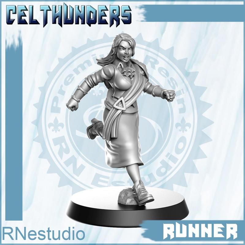 08 Runner Celthunders Fantasy Football 32mm