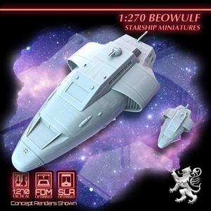 1:270 Beowulf Starship Miniatures