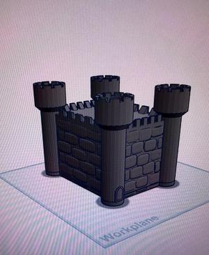 Castle Deck Box .3mf