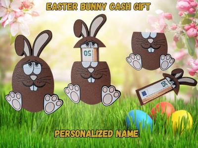 Easter Bunny cash gift / Easter Bunny / Happy Easter