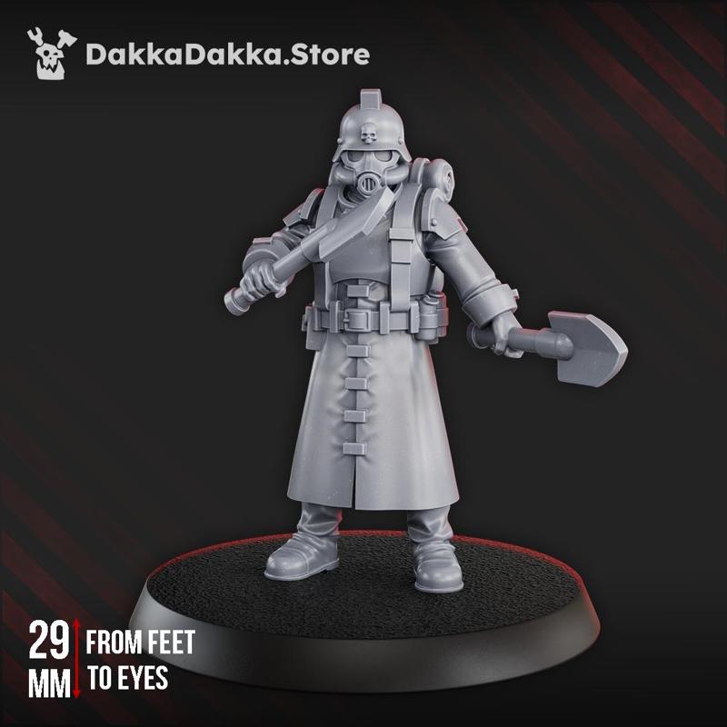 3rd Death Division Dual Shovel Warrior