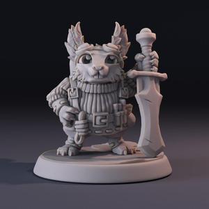 32mm scale  Squirrel Explorer Miniature
