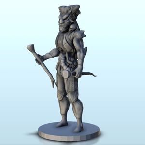 Alien knight with armour 1 - Sci-Fi Science-Fiction 40k 30k