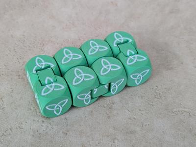 Fidget with Celtic Trinity Knot (Triquetra)