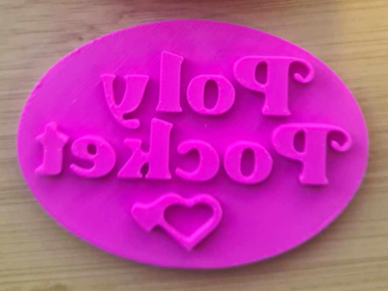 Poly Pocket cookie cutter