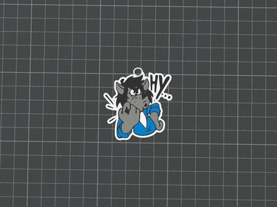 Now wait a minute keychain