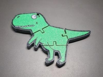 Suspicious Rex Keychain