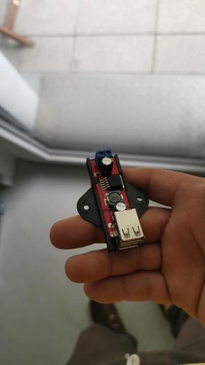 USB Buck (0-40v) LM2596 Holder