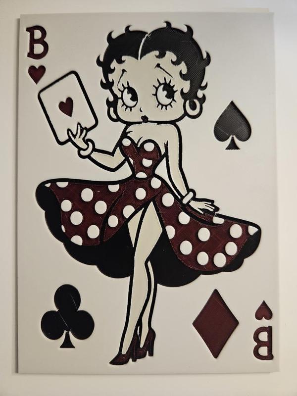 Betty Boop Card