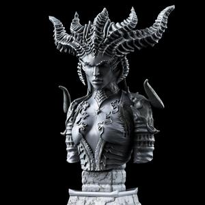 Lilith bust (Pre-Supported)