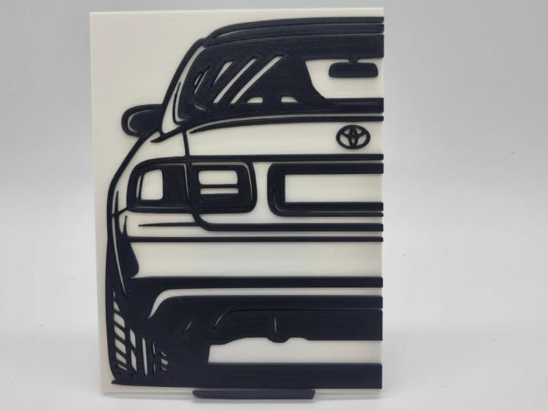 2D Wall Art Toyota Celica GT-Four ST205