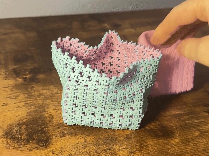 Soft Box - Printable cloth fabric flexi storage