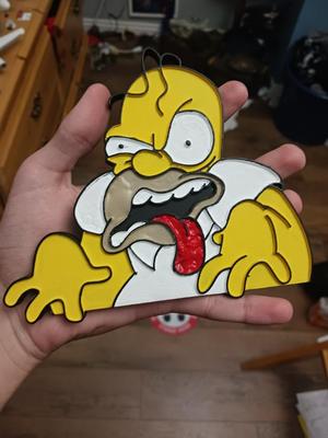 Scary Homer Simpson Halloween Decoration