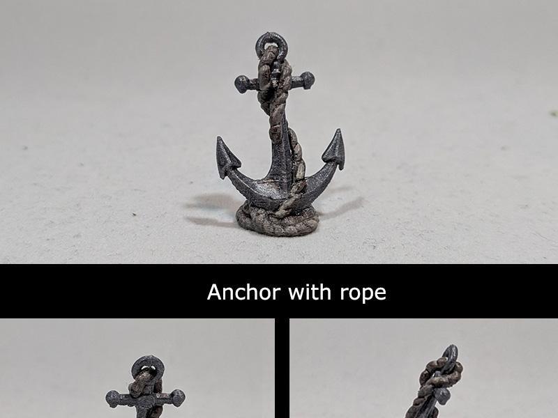 Anchor with rope - DND scatter terrain