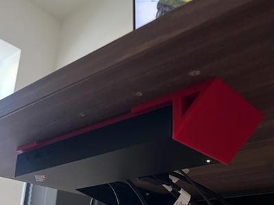 Under-desk mount for ThinkPad Thunderbolt 4 dock