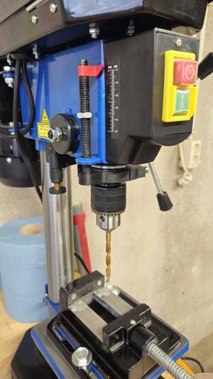 Scheppach DP16VLS Protection cover removal