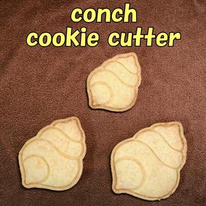 conch cookie cutter