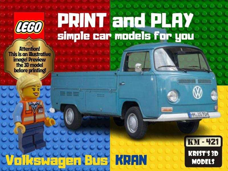 Lego Volkswagen Bus Kran