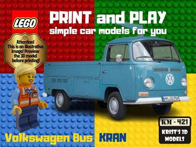 Lego Volkswagen Bus Kran