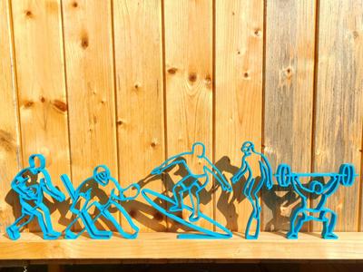 Minimalist Sports Figures 4