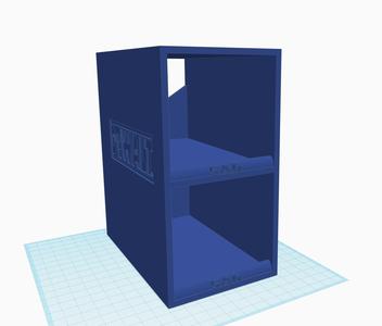 Stand, battery holder 2x5Ah Dewalt