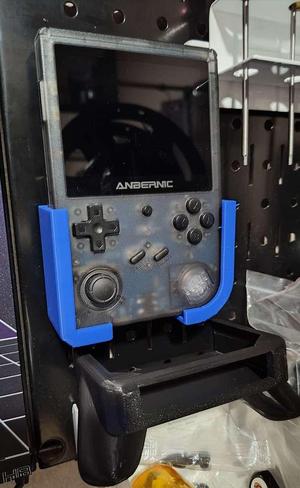 Anbernic 351v Holder for Standard 1/4" Pegboard