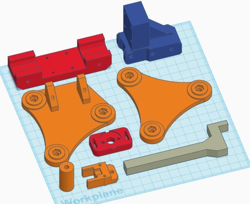 Longer LKL4 Prod Linear Rails (X-Y-Z), Dual Z Motor, Direct Drive