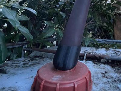 75mm Reducer Downspout to IBC Tank