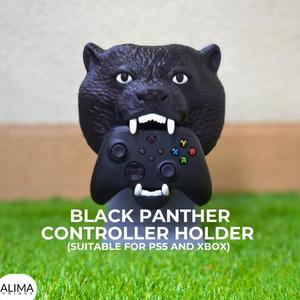 Black Panther Controller Holder / Suitable for Playstation and XBOX