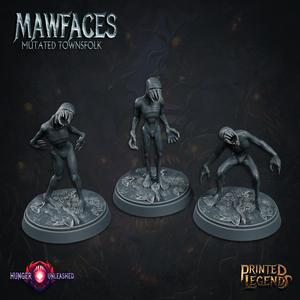 3x Mawfaces (25mm Bases)