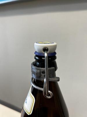 Offline (Portable Universal Bottle Cap with Key Ring Attachment)