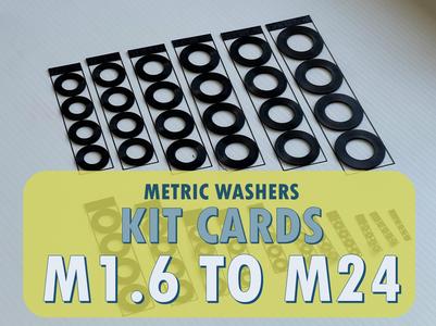 Metric Washers Kit Plates - Ready to print