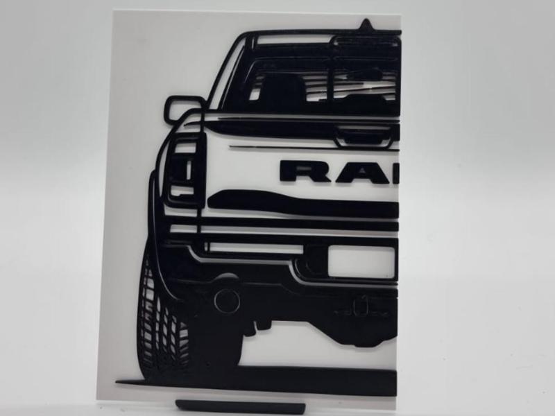 2D Wall Art Dodge Ram TRX