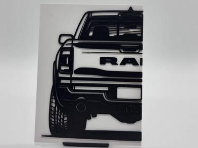 2D Wall Art Dodge Ram TRX