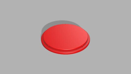 Lid for hole in router table