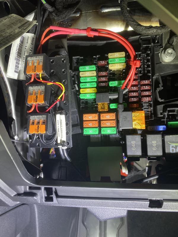 Cupra FuseBox Organizer