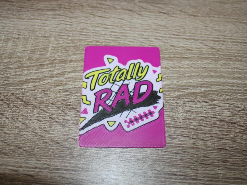 MAGIC MTG EDH COMMANDER TOKEN: Totally Rad 