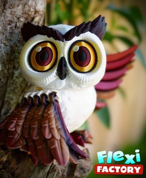 Flexi Factory Owl with 3MF Included!
