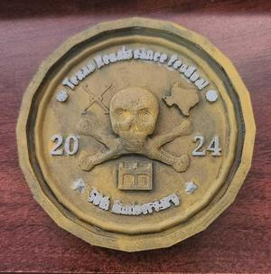 Texas Renaissance Festival 50th Anniversary Trinket Trading Coin