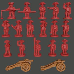 6-15mm Russian SYW Artillery & Crew (SYW-RU-2)