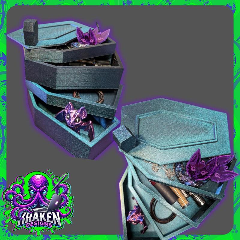 Rotating Coffin Storage