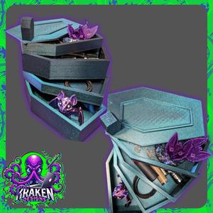 Rotating Coffin Storage