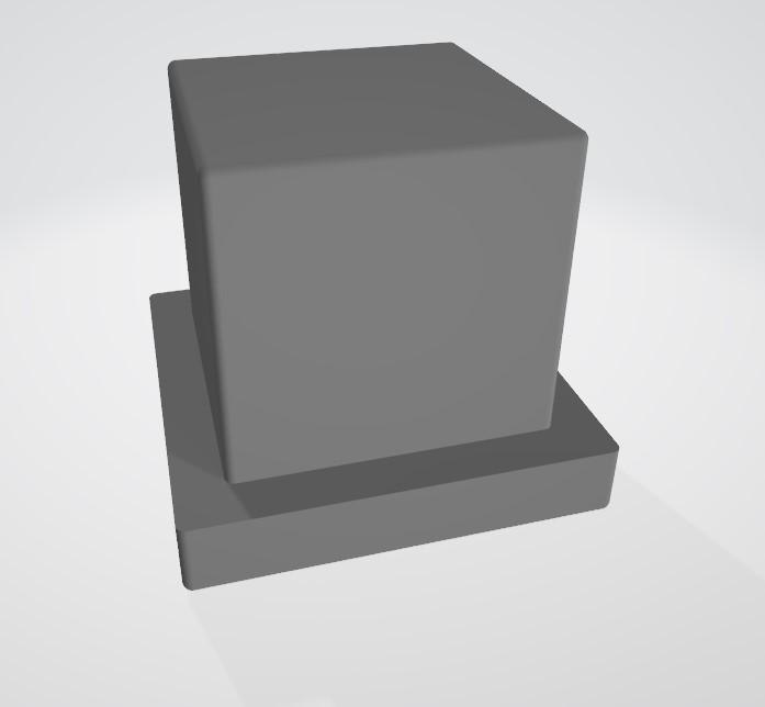 Tapa caño 20x20mm