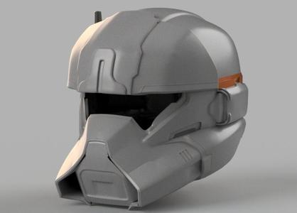  Helldivers 2 SE-32 Dynamo Helmet DIY Kit Cosplay 1:1 scale