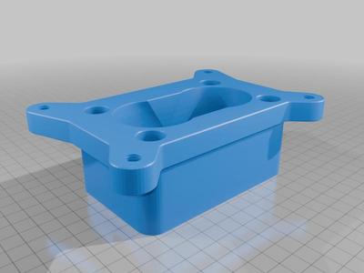 Toyota 2F To Holley Sniper Adapter